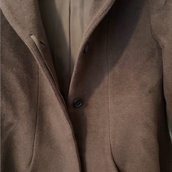 ☁️ NWT Quince Wool Cashmere Cocoon Coat – Size Small (Sold Out, Chocolate Brown) - Picture 10 of 14